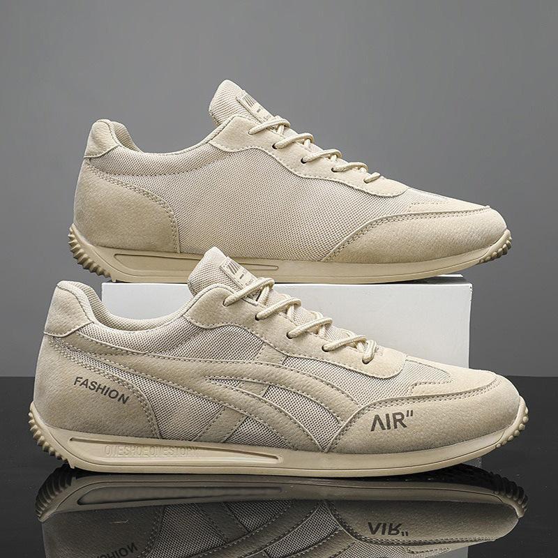 Men's Shoes New Model Forrest Gump Running Shoes Spring Korean Style Sports Casual Shoes Men's Sneakers Retro Waffle Forrest Gump Trendy Shoes