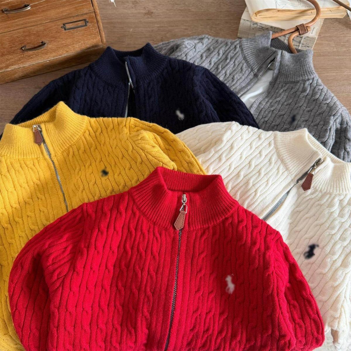 [Little Bear] Children's Sweater 2026 Spring and Autumn New Style Boys' Knitted Sweater Baby Toddler Fashionable Cardigan Sweater