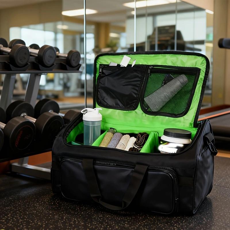 Korean-Style Large-Capacity Sports and Fitness Bag, Practical, Multi-Functional, Multi-Compartment, Cross-Body Travel Bag, Men's and Women's Basketball Backpack