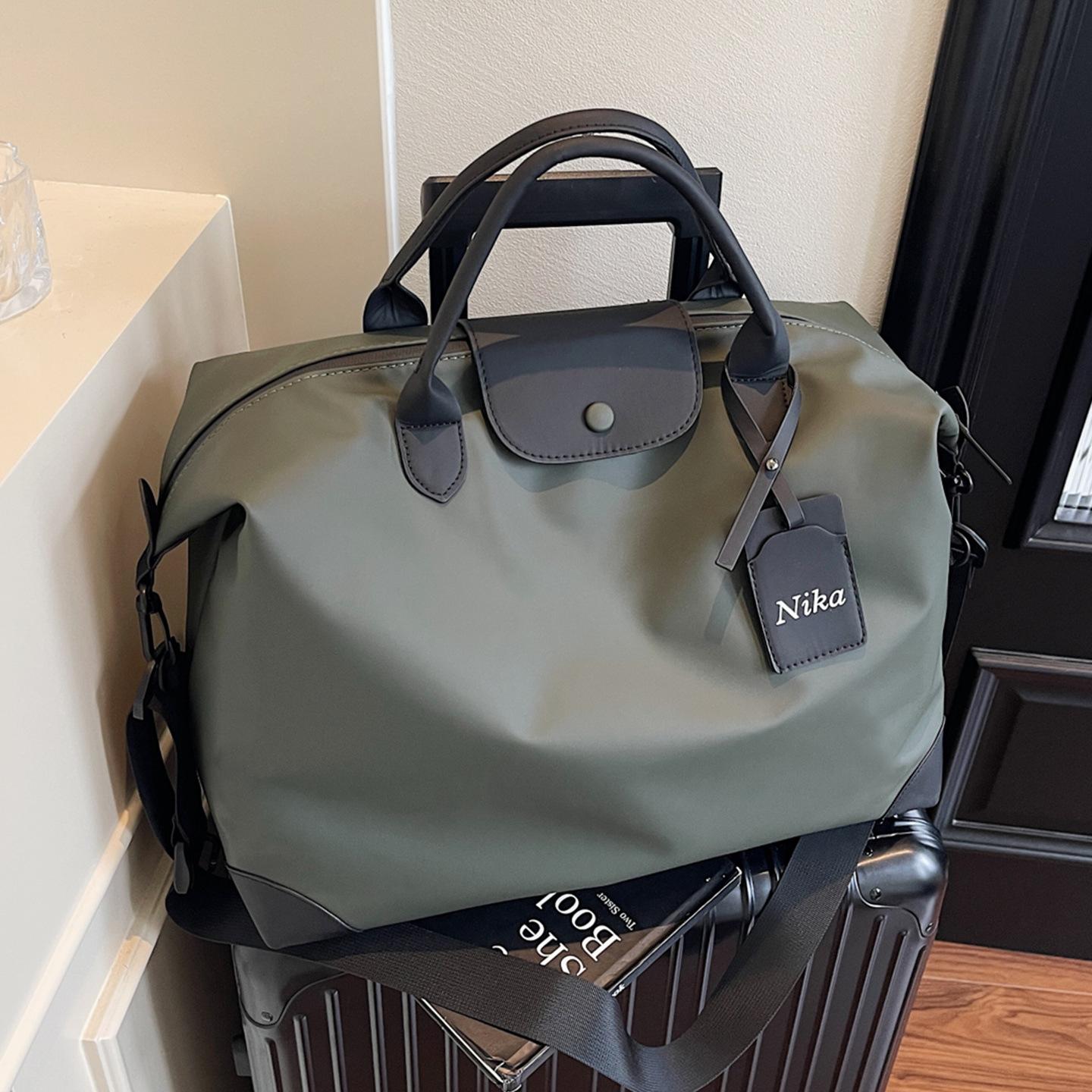 Cross-Border Large-Capacity Short-Distance Travel Bag, Lightweight One-Shoulder Yoga, Swimming, Sports and Fitness Bag, Business Trip Portable Luggage Bag