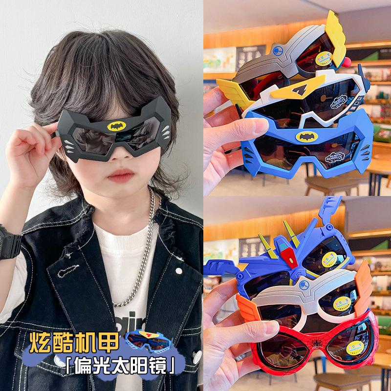 Children's cartoon sunglasses bow shading sunscreen candy color girl cat baby glasses toy