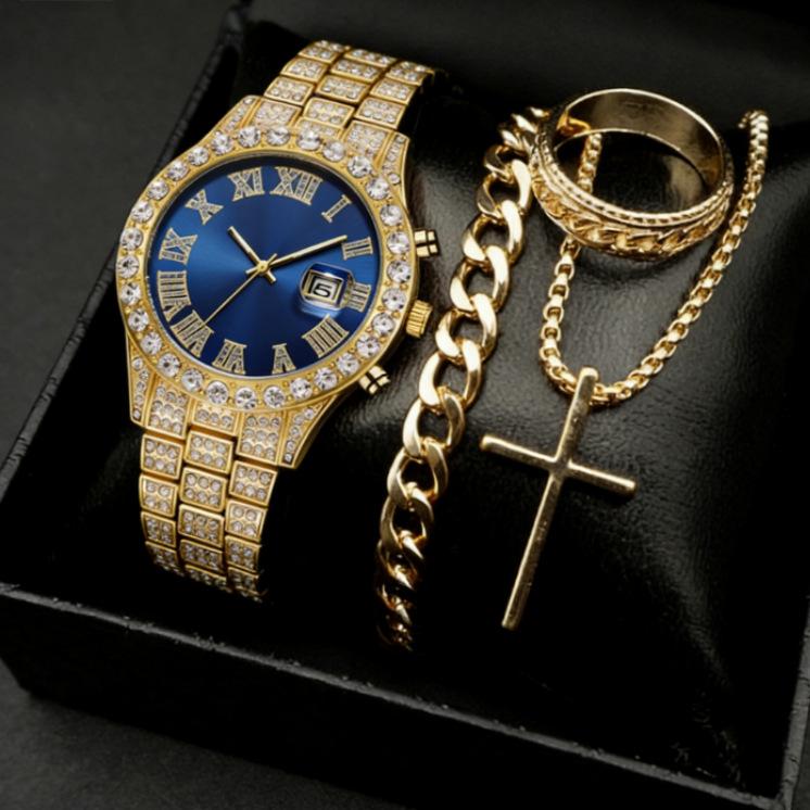 Aliexpress Geneva New Men's Watch, Men's Watch, Hot-Selling Foreign Trade Cheap Watch, Manufacturer in Stock