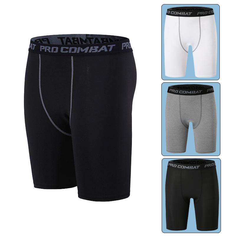 Amazon Men's Stretch Compression Pants Sports Tight Pants Basketball Shorts Quick-drying Running Training Fitness Pants
