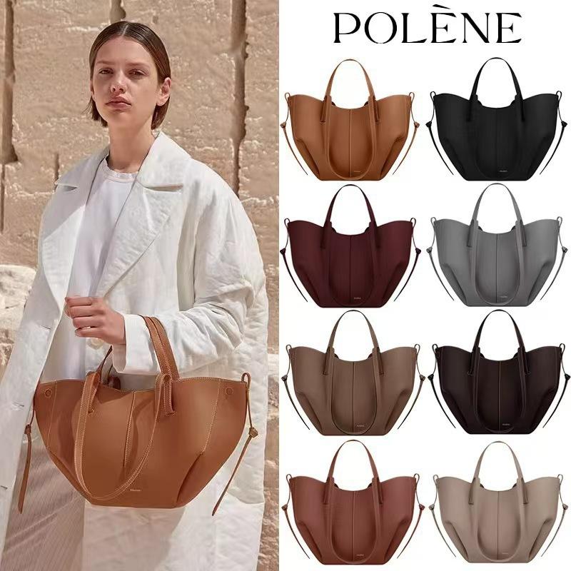 [Cross-border Bestseller] POLENE Wing Bag Tote Bag Large Capacity Women's Shoulder Bag Handheld Bucket Bag