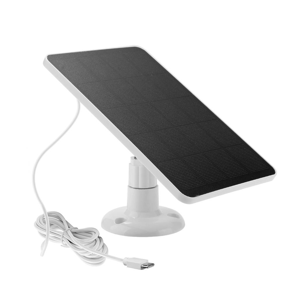 Ring eufy Blink REOLINK surveillance camera solar charging panel DC/Type-C Android 4W5V