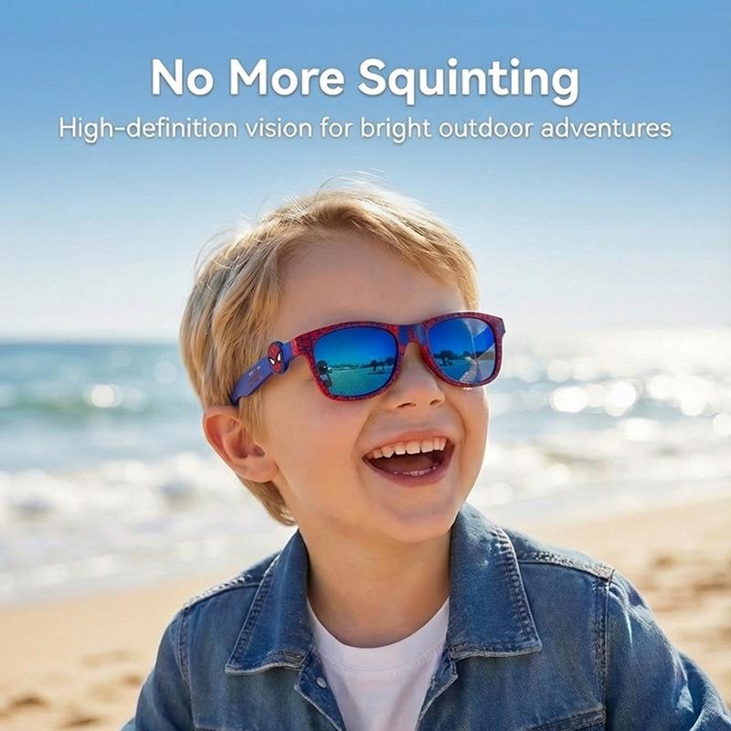 2536 New Style Children's Cartoon Sunglasses Baby Fashion Primary School Student Spider-Man Sunglasses Paw Patrol Sunshade Glasses