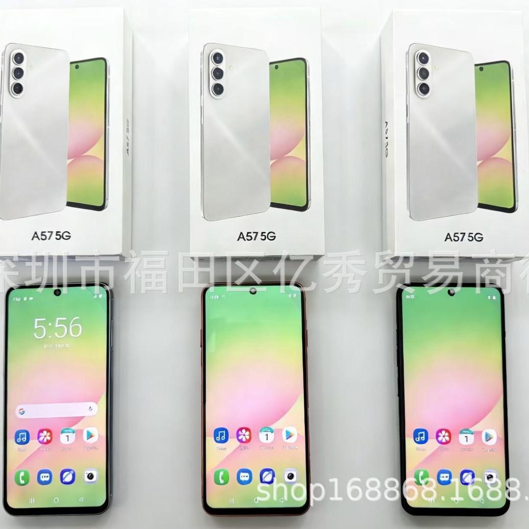 Export Smartphone A56/A57/A16/A17 Cross-border Android 6.8inch Smart 5G Phone 16+1