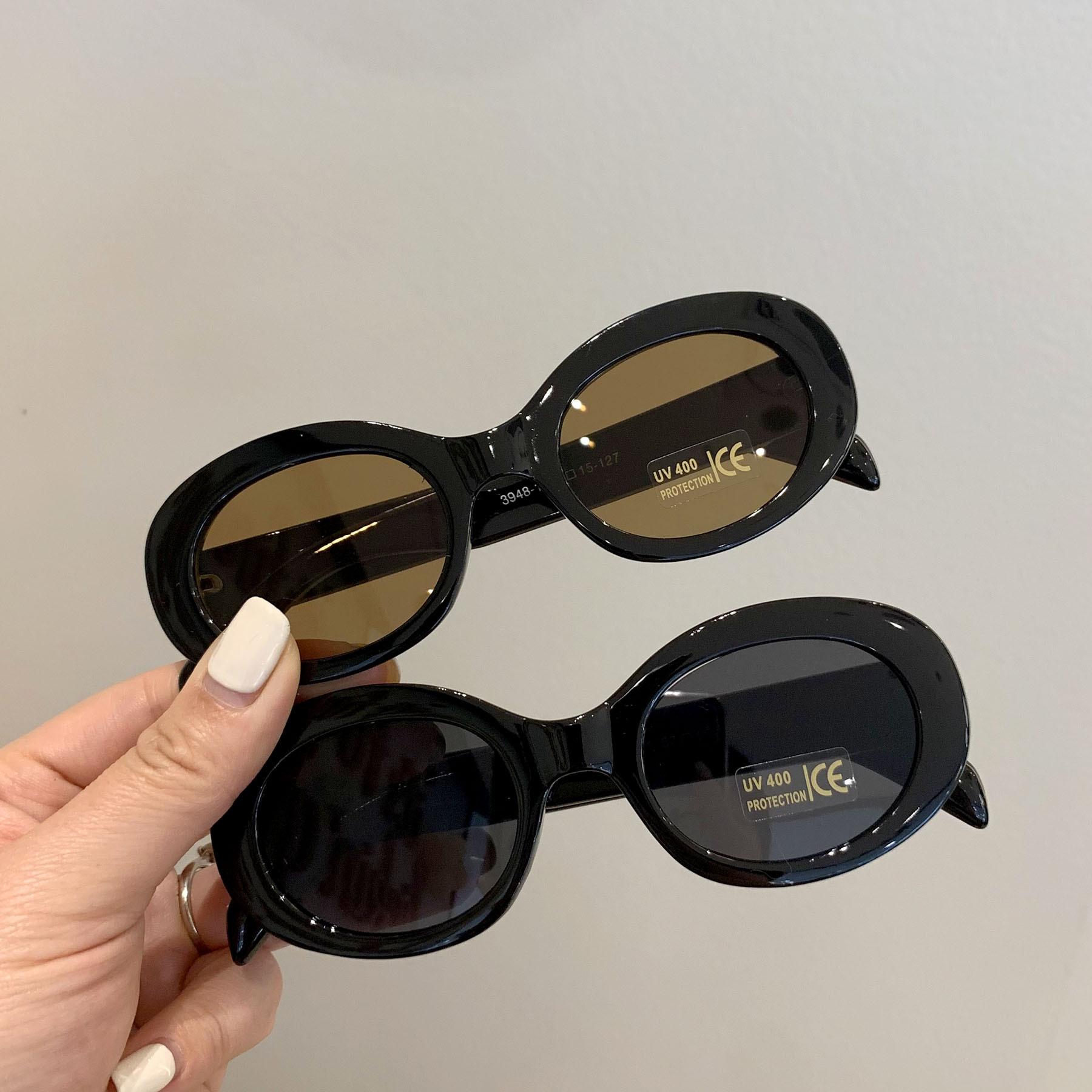 Retro Kidsren's Sunglasses for Boys and Girls, Fashionable Anti-Uv Kidsren's Glasses, Baby Sunglasses for Travel and Sunshade