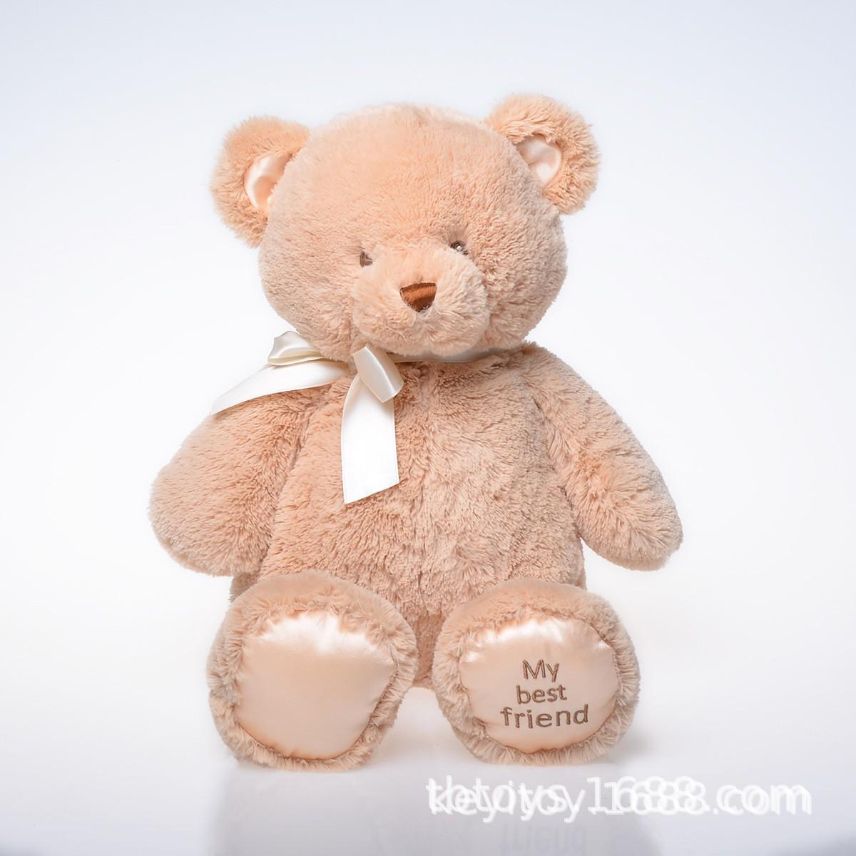 Teddy Bear Teddystory Plush Toy, the Same Model from the Usa, Children's and Infant-Grade Soothing Plush Toy Bear
