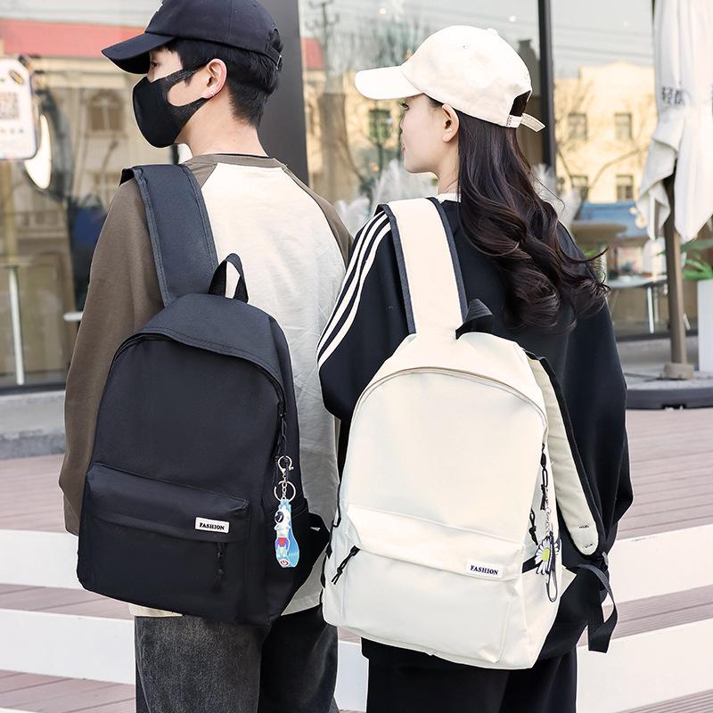Weiyu School Backpack Simple Large Capacity Travel Backpack Women's Casual Japanese Junior High School Student Senior high school College Student Schoolbag