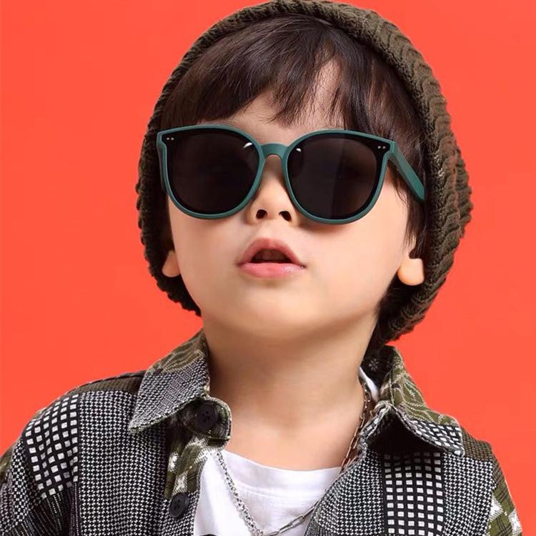 Korean style GM new children's sunglasses UV-proof boys cool baby sunglasses women's fashion sun protection polarized glasses