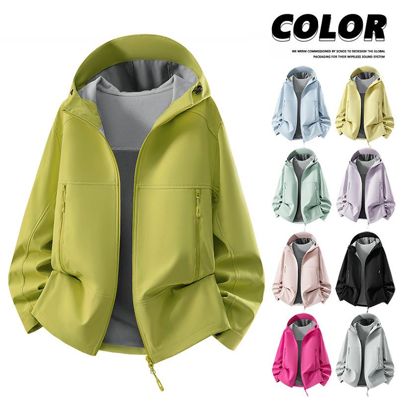 26 new models of soft shell jackets for men, spring and autumn men's jackets, trendy windbreakers, casual couple's outerwear, outdoor tops for men