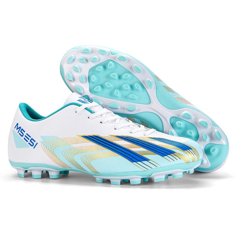 Cross-border 2024 New Children Football Shoes Male Teenagers Students TF Broken Nail AG Spike Competition Training sneaker