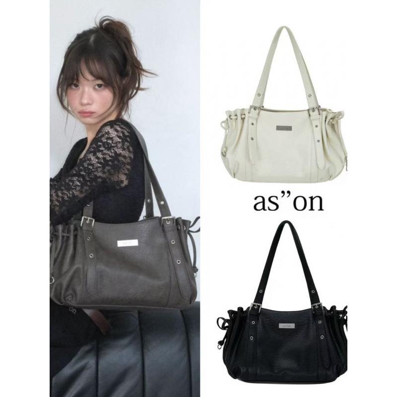 In-Stock Korean 2026 New Model Single Shoulder Crossbody Bag with Pu Long Strap, Large Capacity Tote Bag, Hot-Selling Item
