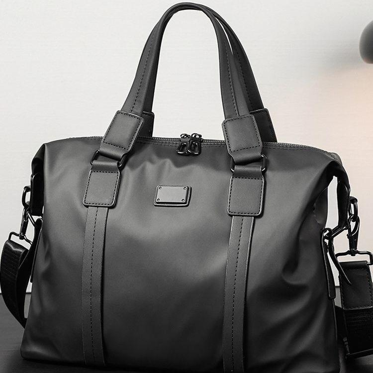 Light Business Men's Briefcase, Document Computer Bag, Business Trip Computer Bag, Commuter Bag, Shoulder Bag, Casual Crossbody Bag
