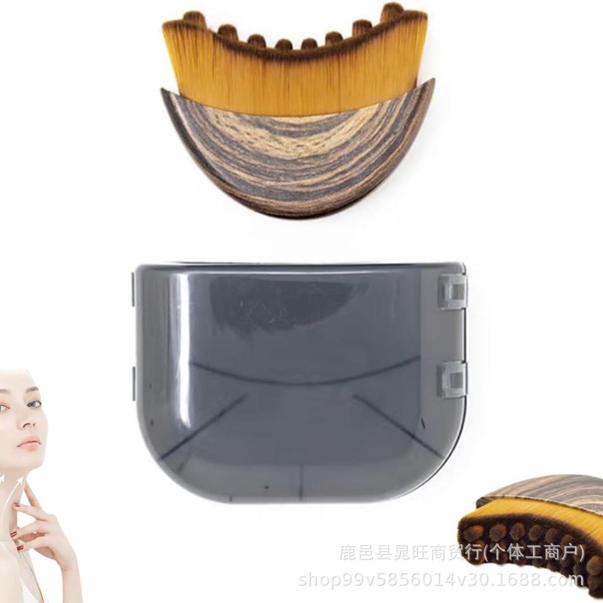 Cross-Border Lymphatic Contour Facial Brush Massage Eye and Neck Care Brush Lymphatic Contour Face Brush