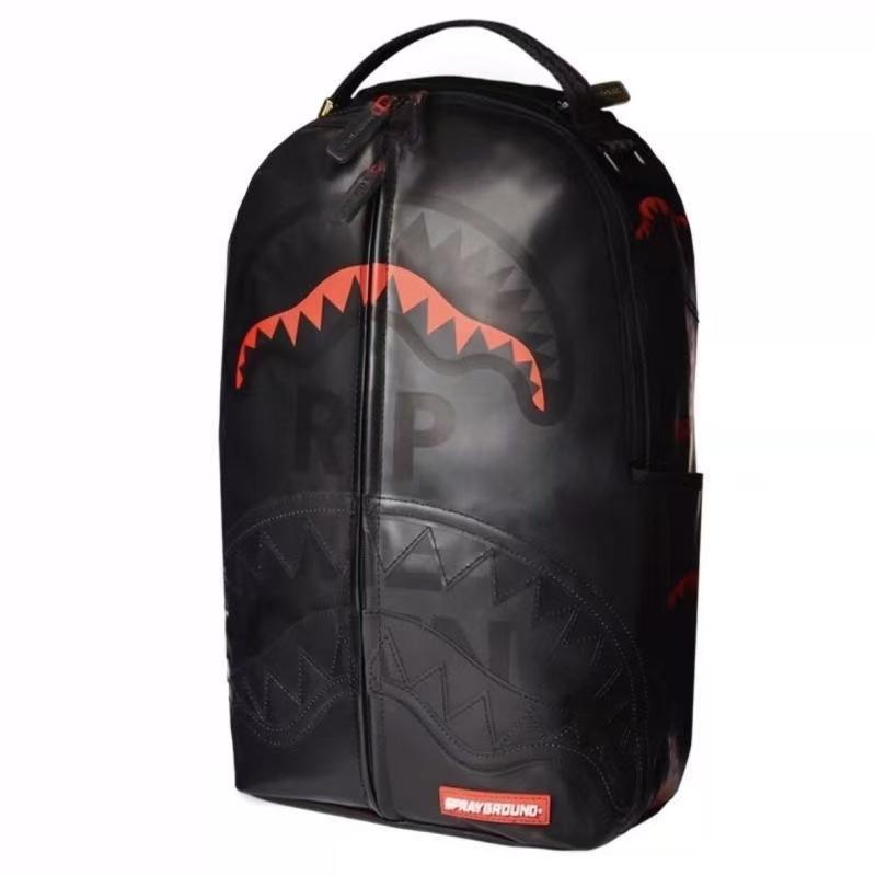 SG Spooky Shark Sports Backpack Spice Girls Student Transparent Large Capacity Trendy Brand Schoolbag Leisure Travel Schoolbag