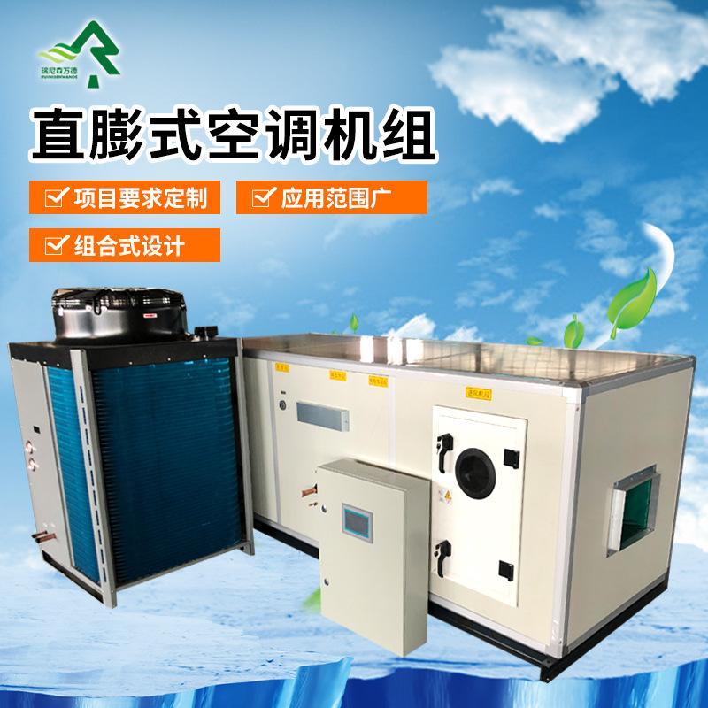 Combination Direct Leavening Purification Unit Fresh Air Fan Set Roof Heat Pump Air Conditioning Unit Direct Leavening Air Conditioning Unit