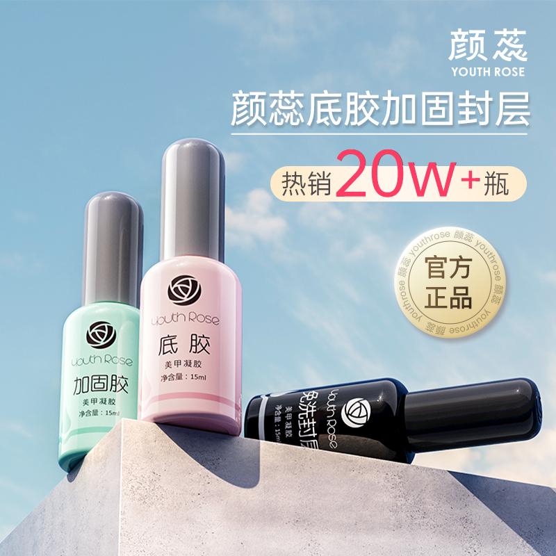 Nail Base Coat and Top Coat Set, Strengthening Gel, Professional Nail Salon Nail Polish Gel, Leveling Construction Gel, Gradient Gel