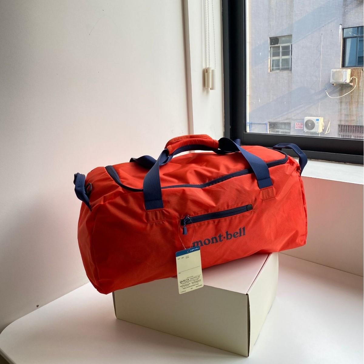 Cross-Border Japanese-Style Mont-Bell 40L Large-Capacity Travel Bag for Men and Women, Outdoor Sports Yoga Bag, Crossbody Bag