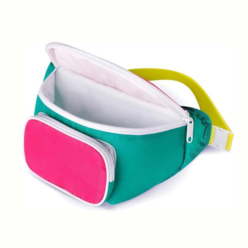 Cross-border fashion insulated waist bag factory wholesale large-capacity ice bag women's waist bag outdoor sports portable crossbody bag