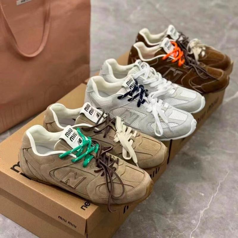 Pure original NB530 miumiu brand, breathable mesh, versatile, retro casual sports running shoes for women