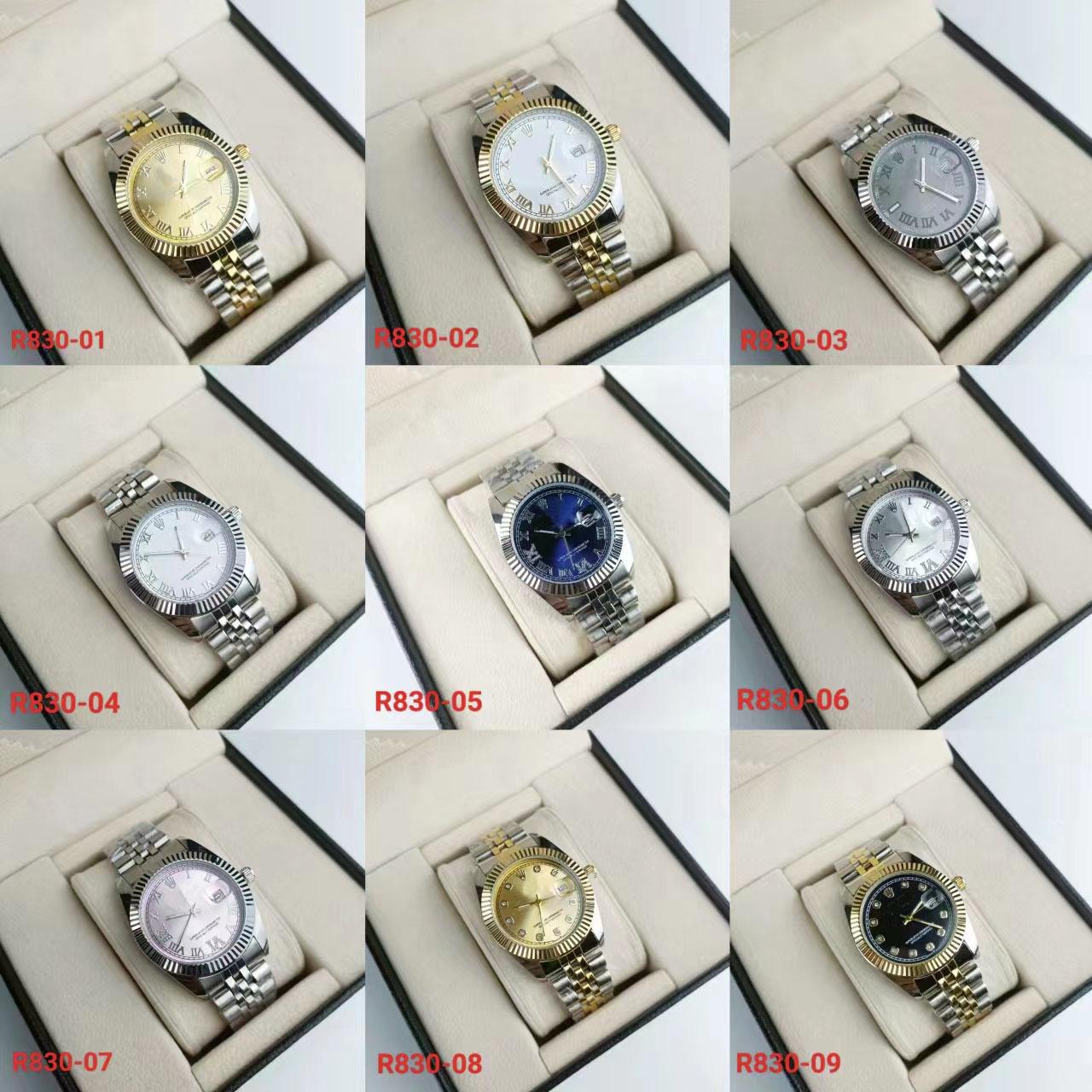 Foreign Trade Wholesale Log Non-mechanical Men's Quartz Watch Stainless Steel with Waterproof Luminous Business Quartz Women's Watch Men