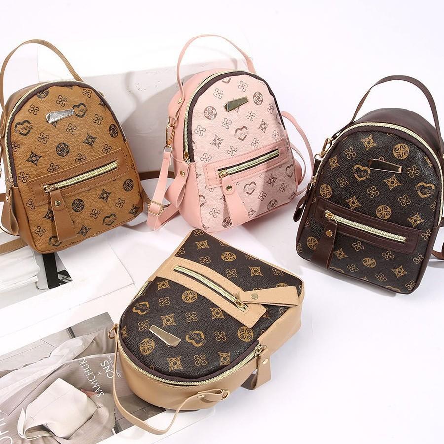 Floral Backpack Ladies Bag Fashion Backpack Women's Bag Fresh and Sweet Student School Bag Wholesale