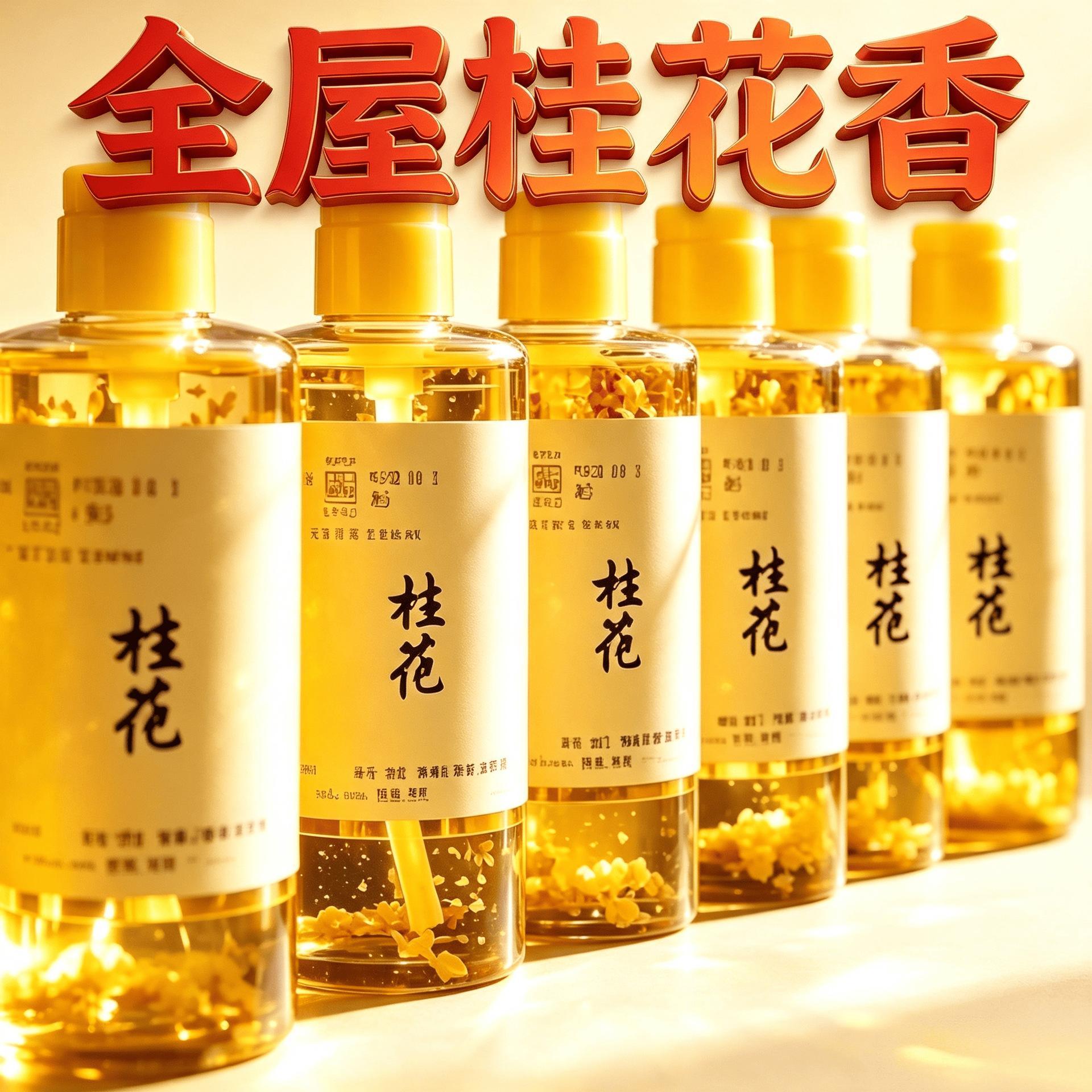 Osmanthus freshener spray for bedroom and bathroom, car air freshener, long-lasting purification, deodorization, and odor elimination