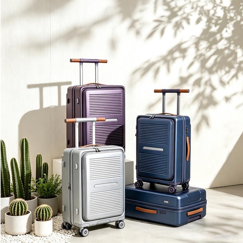 2026 New Popular Luggage Suitcase, Student Carry-On Suitcase, Small Travel Suitcase, Tsa Combination Lock Zipper Suitcase