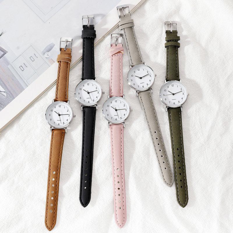 Japanese-Style Popular Student Exam Ins Watch for Women, Korean Version, Simple, Casual, Stylish, Fresh, Versatile, Trendy Wholesale