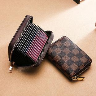 Anti-degaussing card holder multi-card holder large capacity certificate driver's license small card holder women's multi-functional casual coin purse