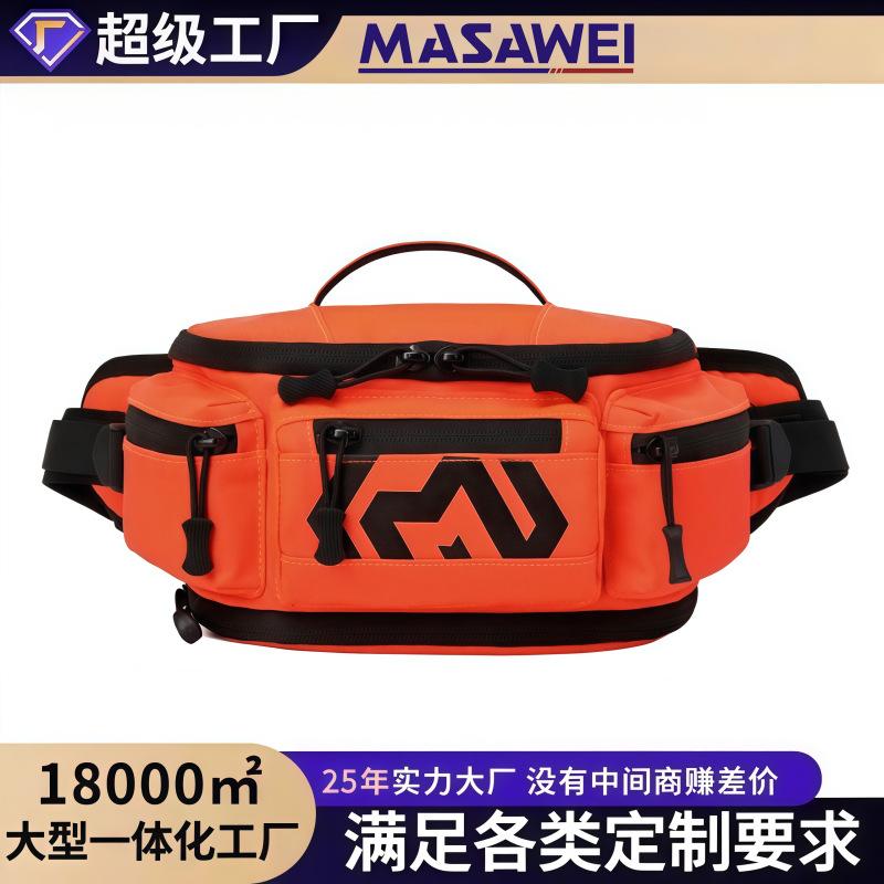 Outdoor Cycling Waist Bag, Motorcycle Bag, Travel Large-Capacity Multi-Purpose Shoulder Crossbody Bag, Mountaineering Hiking Tactical Chest Bag