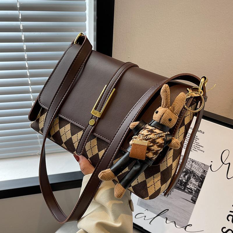 Bags for Women 2021 New Trend 2022 Versatile Niche Satchel Fashionable Women's Shoulder Crossbody Bag Trendy