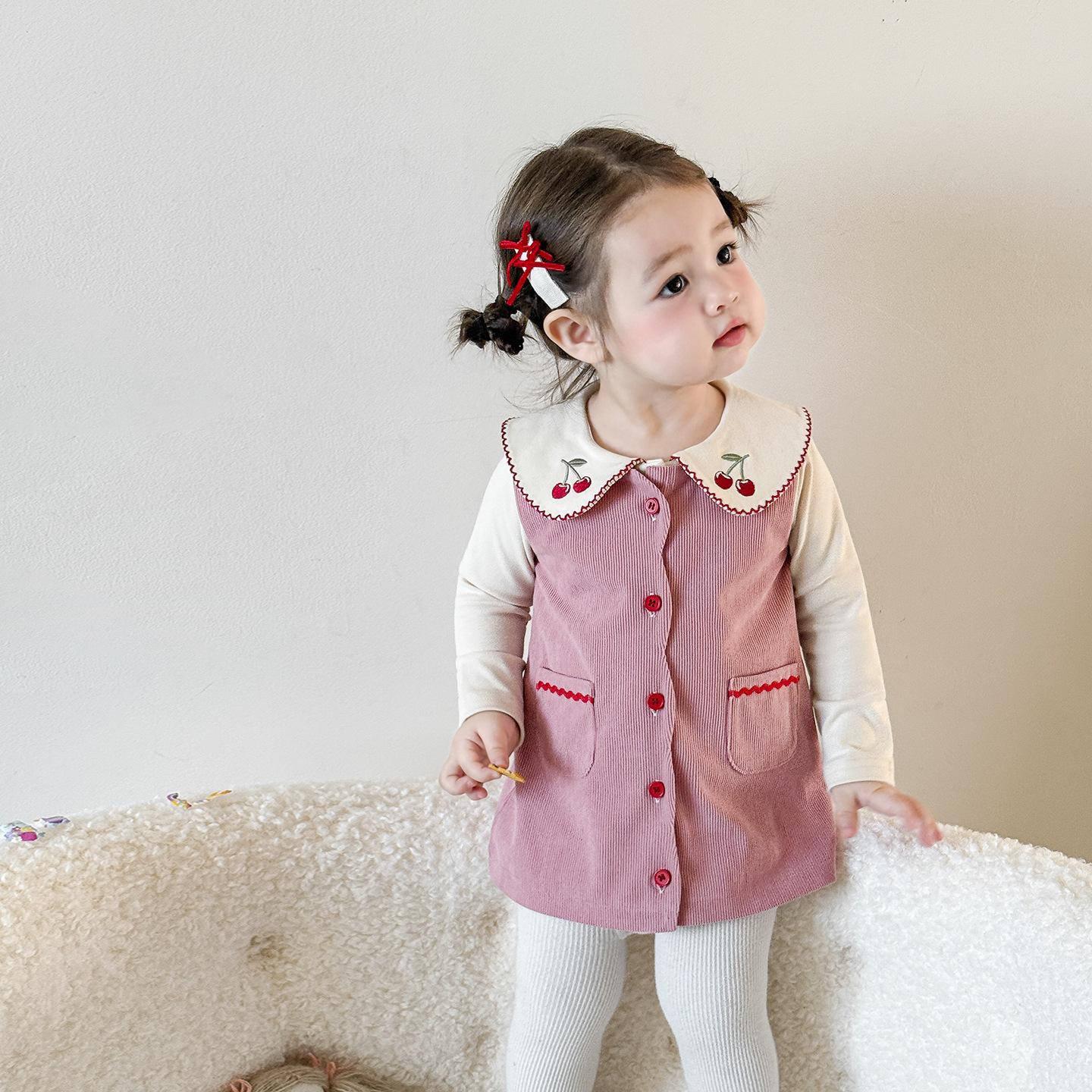 Zhe Li Children's Clothing Girls' Dress 2026 Spring Collection Super Cute Children's Tank Dress Baby One-Year-Old Girl Dress