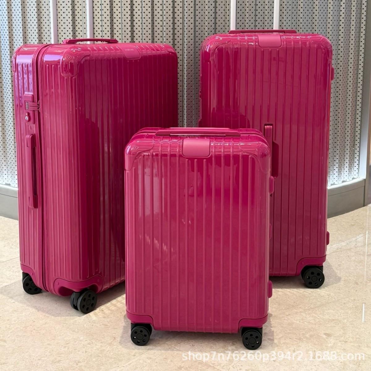 Riemo R luggage trunk 33inch square chubby model essential 21inch carry-on ultra-light travel suitcase