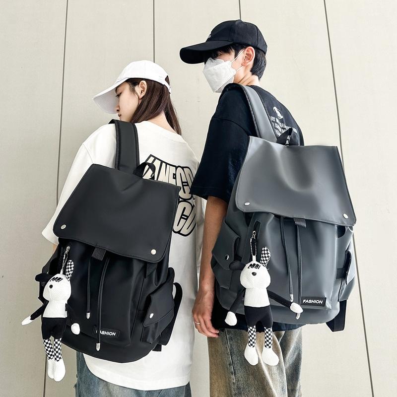 Wholesale Motorcycle Large-Capacity Waterproof Student Schoolbags, Women's Backpacks, Men's Casual Travel Waterproof Backpacks