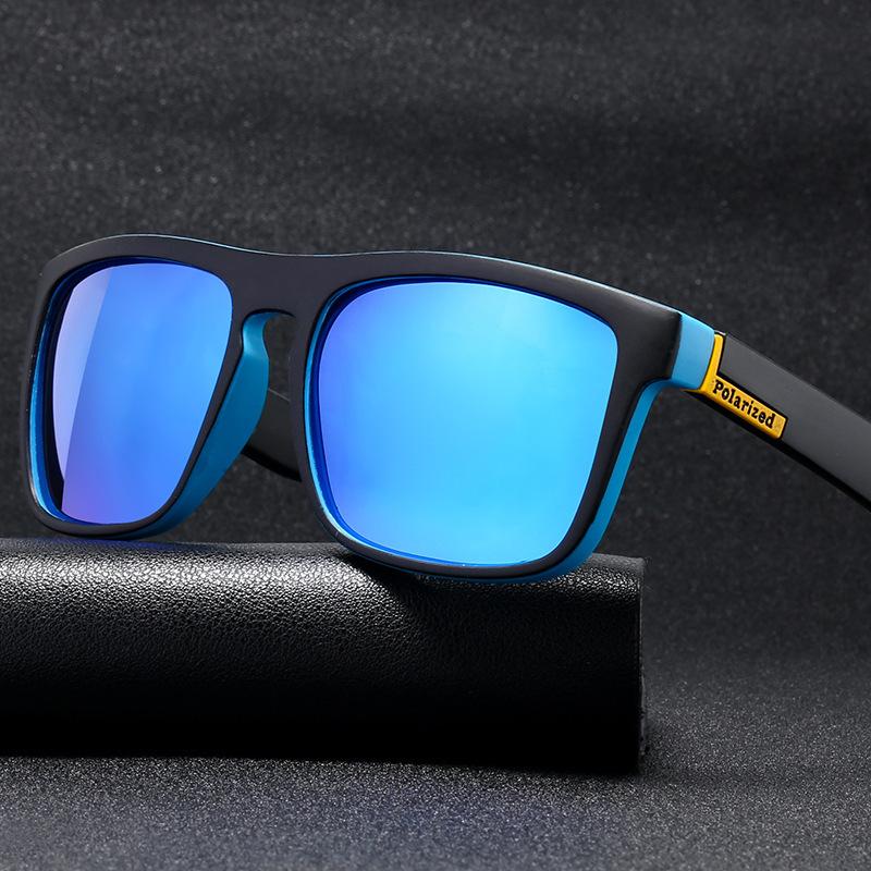 Sports Cycling Polarized Sunglasses, Colorful and Personalized Outdoor Glasses for Men, Sun Protection and Uv Protection Sunglasses for Driving