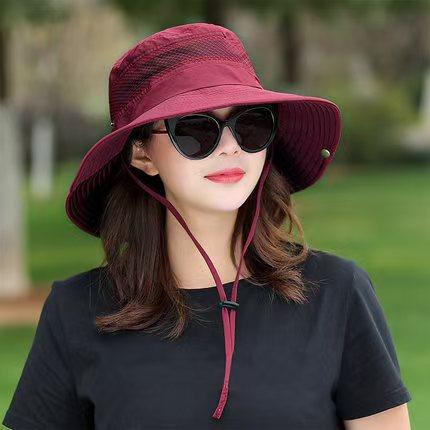 Hat Men's Summer Sun Hat Outdoor Fishing Mountaineering Sun Hat Men's Sun Hat Summer Fisherman Hat