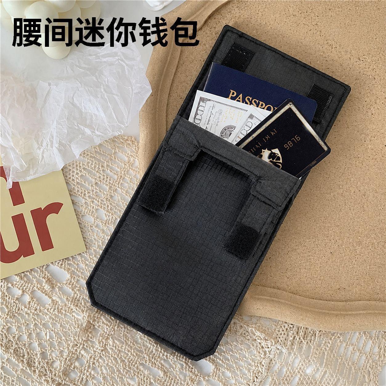 Hidden Belt Wallet, Personal Passport, Coin, and Document Storage Bag, Travel Pouch, Business Coin Purse, in Stock