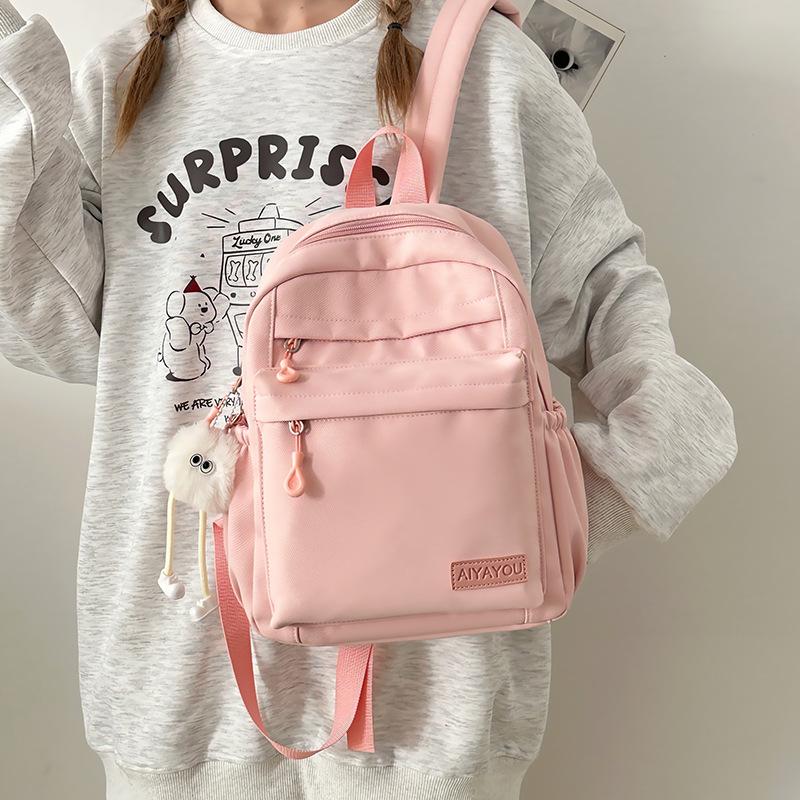 Spring new high-value cute treasure spring outing research and study small backpack Mori small fresh sweet girl mini backpack