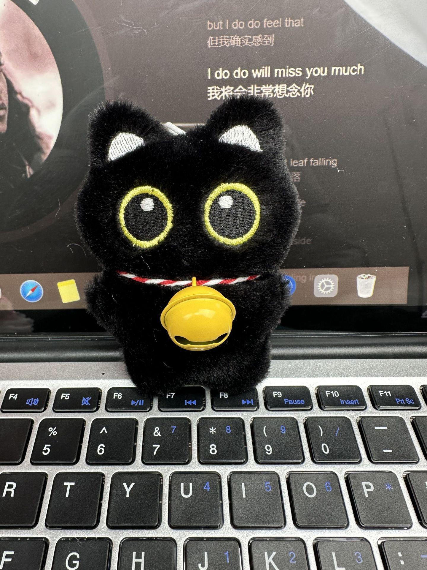黄铃铛黑猫