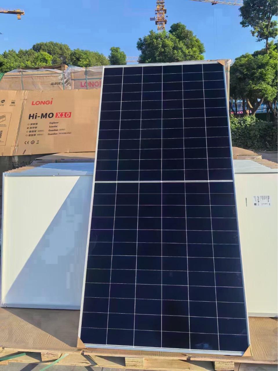 Longi Black Cat X10 Brand New A-Grade 650 High-Efficiency Bc Module Solar Photovoltaic