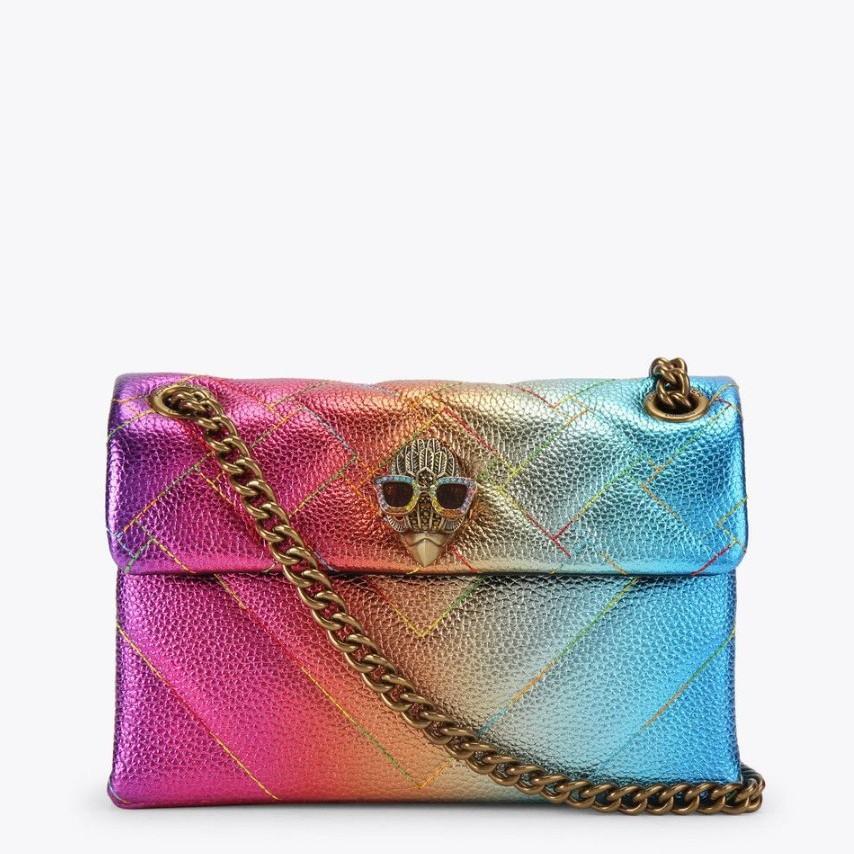 KG-style eagle head embroidered versatile shoulder and crossbody chain bag, 2026 new model, diamond pattern embroidery, Guangzhou