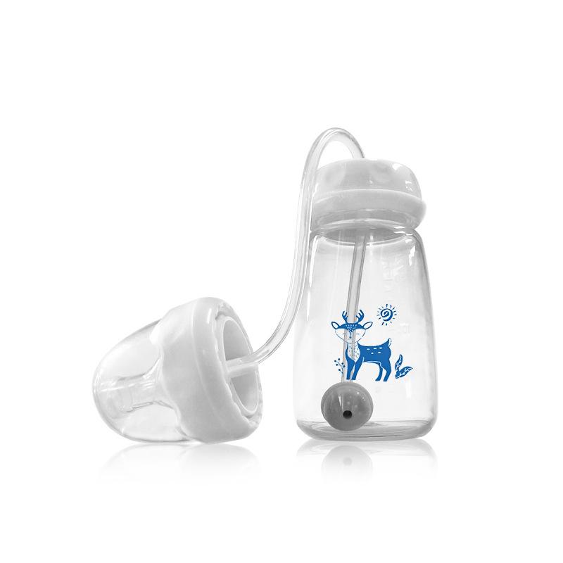 Amazon Explosions Creative Baby Bottle Hand-free Bottle Feeding Baby Standard Caliber PP Bottle 150ml