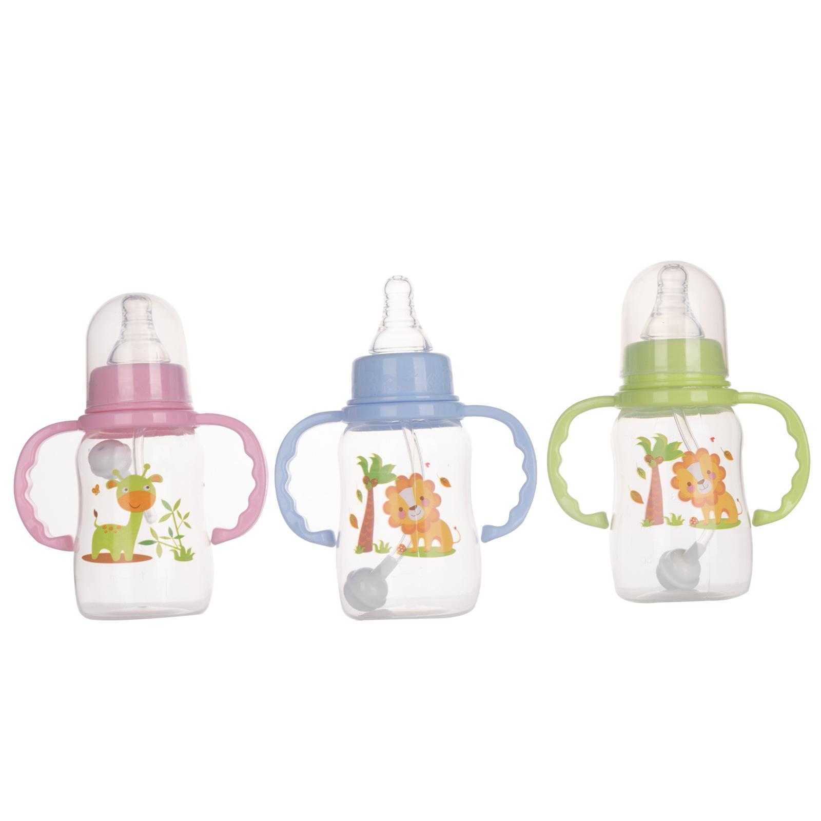 Standard caliber pp plastic bottle children's newborn baby baby bottle 150ml factory bottle wholesale