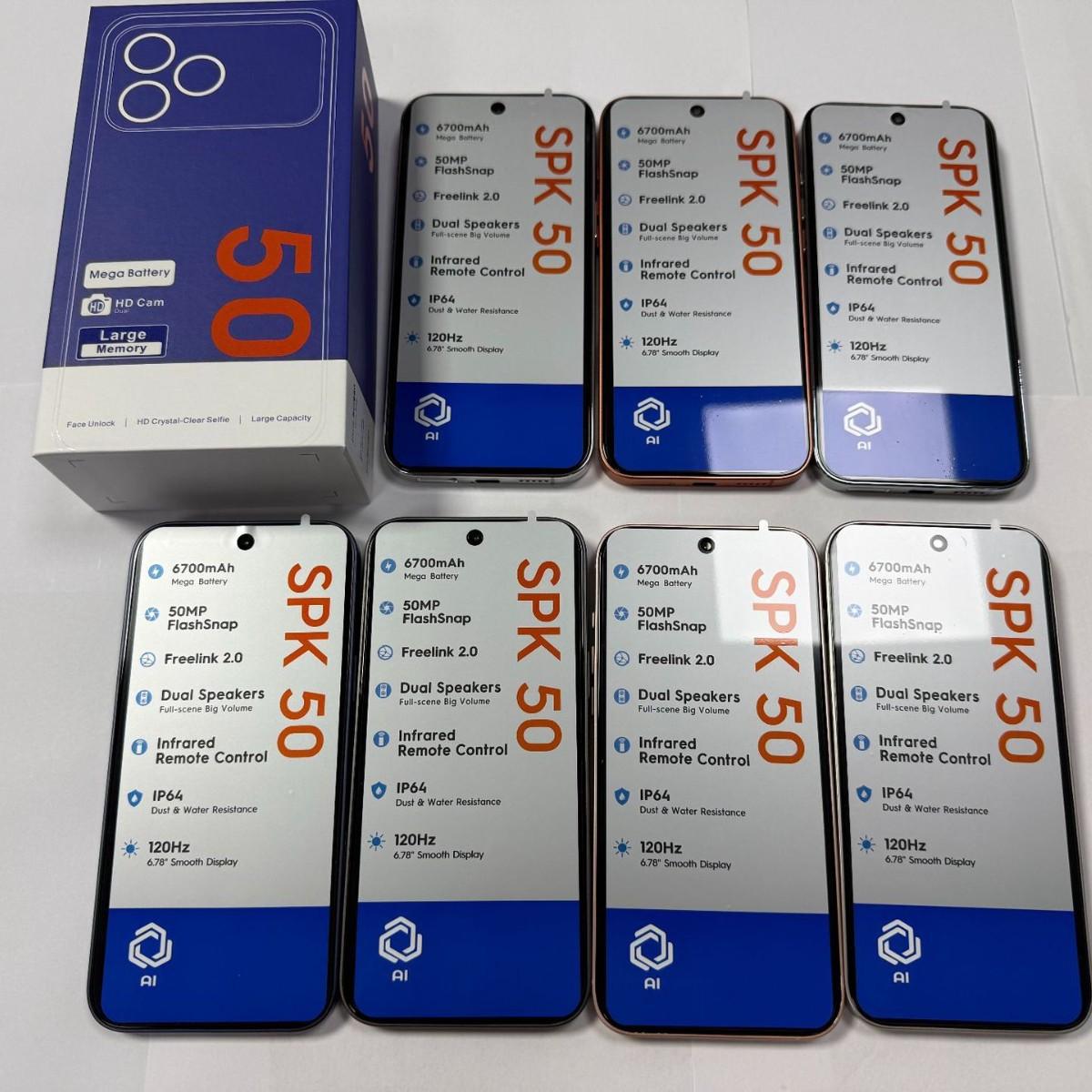 SPARK 50 cross-border e-commerce best-selling smart Android 4G phone in stock, new model 16+1TB smartphone