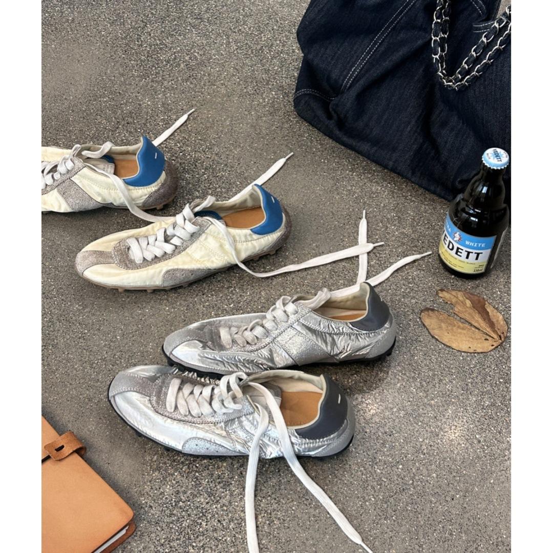 In Stock~Maji's 2026 Retro Running Shoes, Futuristic Classic T-Shaped Thin-Soled Vintage-Style Sports Trainers for Women