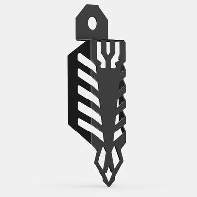 Electric vehicle shock absorber modification accessories motorcycle shock absorber protective cover personality decoration front fork cover shock absorber cover