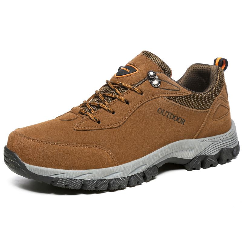 2026 Cross-Border Wholesale Amazon Independent Site Large Size Hiking Boots Outdoor Sports Dropshipping Walking Shoes Men's Shoes 1712